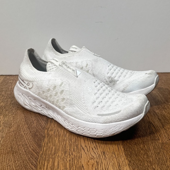 New Balance Shoes - New Balance Fresh Foam X 1080 Unlaced Slip On White Sneakers Womens US 9 B